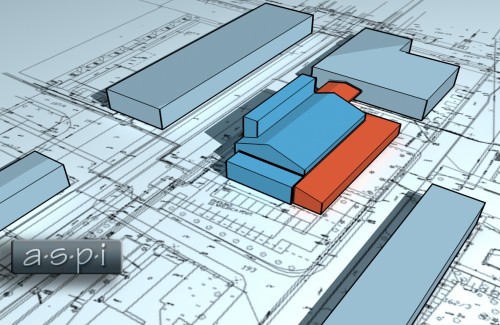Analiza urbanistyczna - rozbudowa hali produkcyjne - aspi - Projektowanie domów, wnętrz, oświetlenia, zieleni