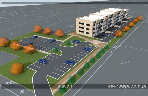 Budynki mieszkaniowe wielorodzinne - aspi - Projektowanie domów, wnętrz, oświetlenia, zieleni