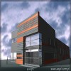 Budynek przemysłowy  - aspi - Projekty budowlane, architektoniczne, wykonawcze elementów, inwestycje