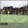 Zespół zabudowy zagrodowe - aspi - Projektowanie domów, wnętrz, oświetlenia, zieleni