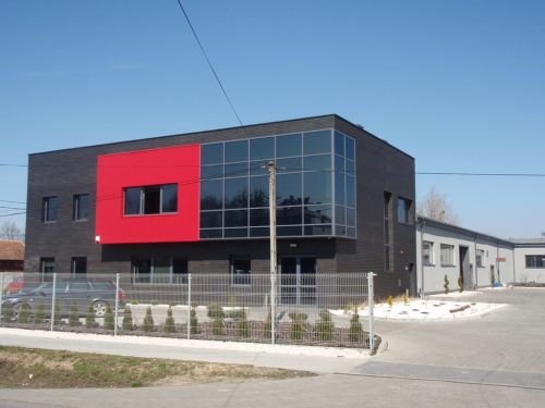 Zakład produkcyjny ELROB  - aspi - Projektowanie domów, wnętrz, oświetlenia, zieleni